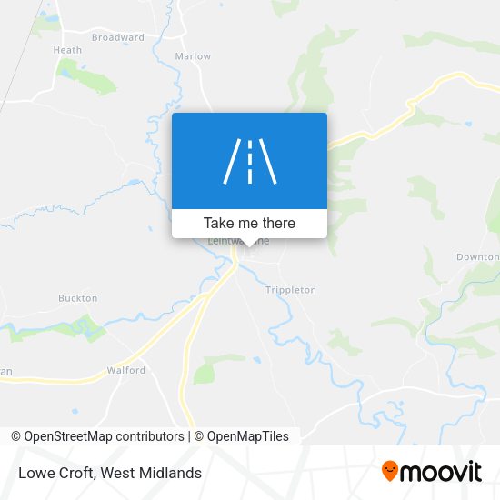 Lowe Croft map