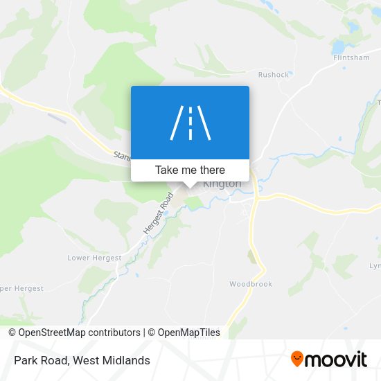 Park Road map