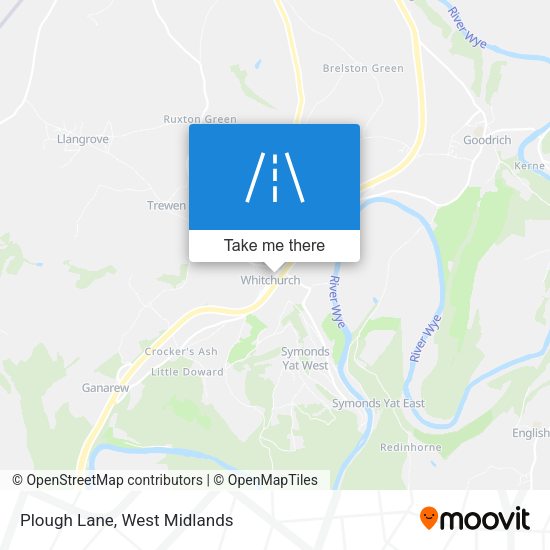 Plough Lane map