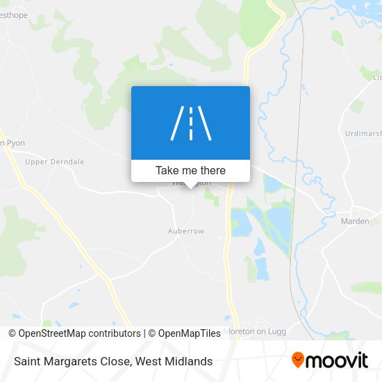 Saint Margarets Close map