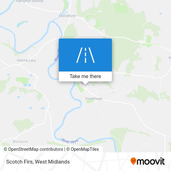 Scotch Firs map