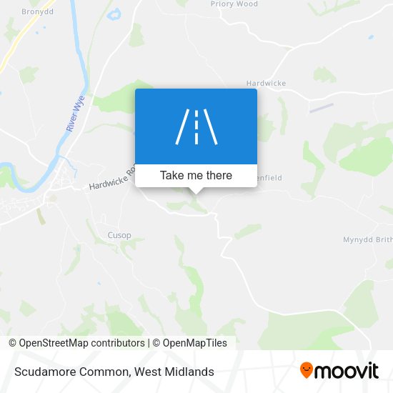 Scudamore Common map