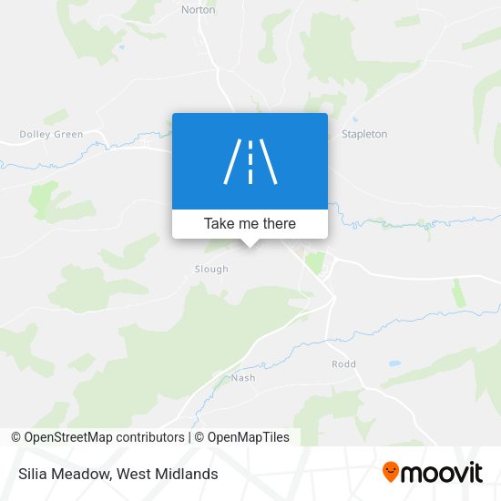 Silia Meadow map