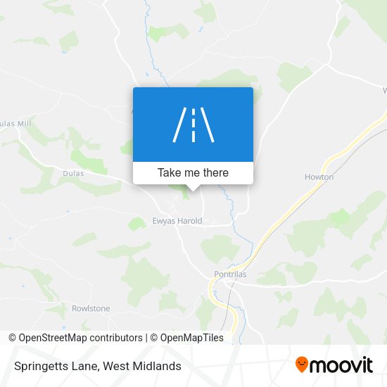 Springetts Lane map