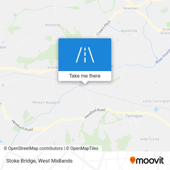 Stoke Bridge map