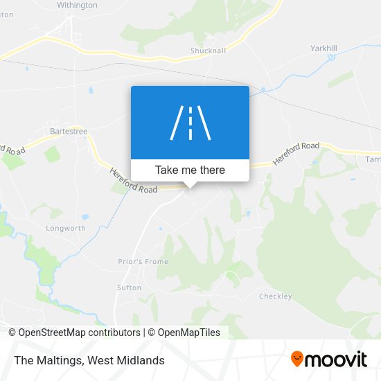 The Maltings map