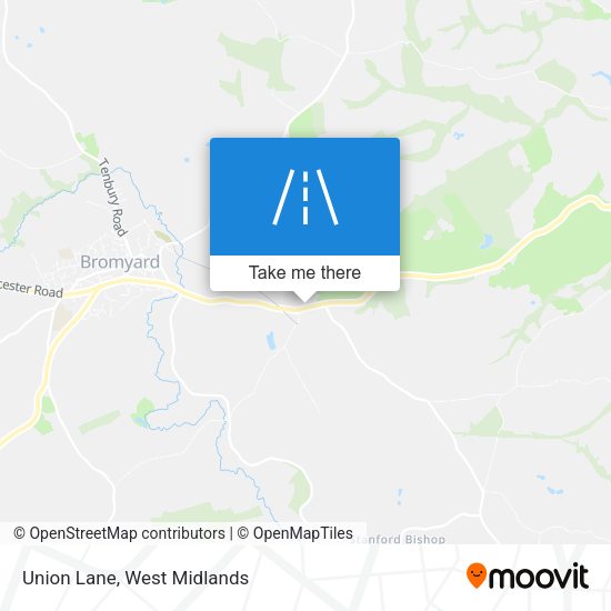 Union Lane map