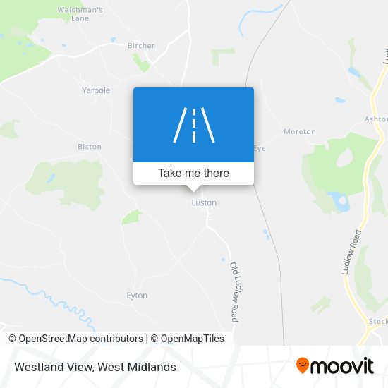 Westland View map