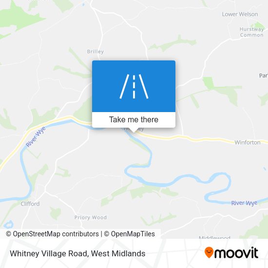 Whitney Village Road map