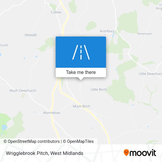 Wrigglebrook Pitch map