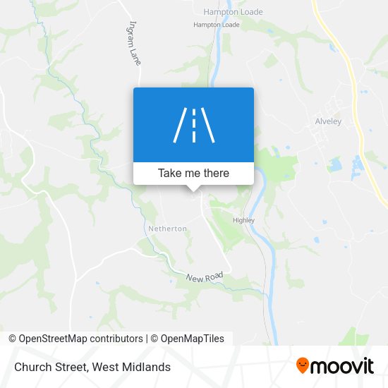 Church Street map
