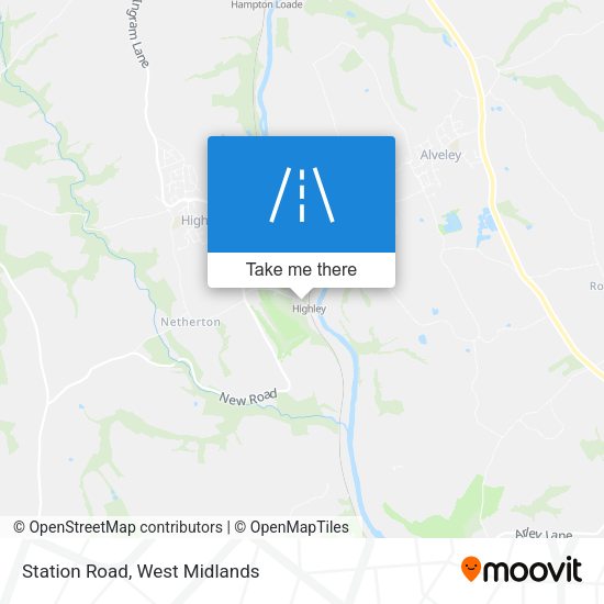 Station Road map