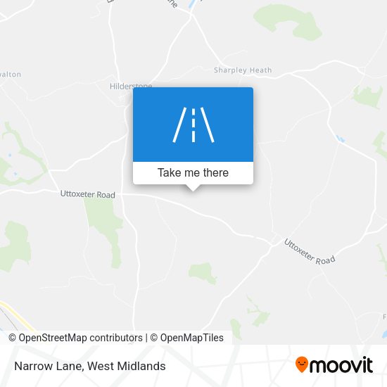 Narrow Lane map