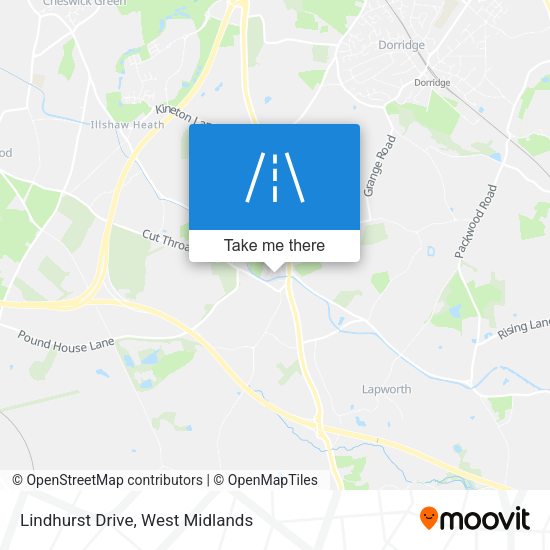 Lindhurst Drive map