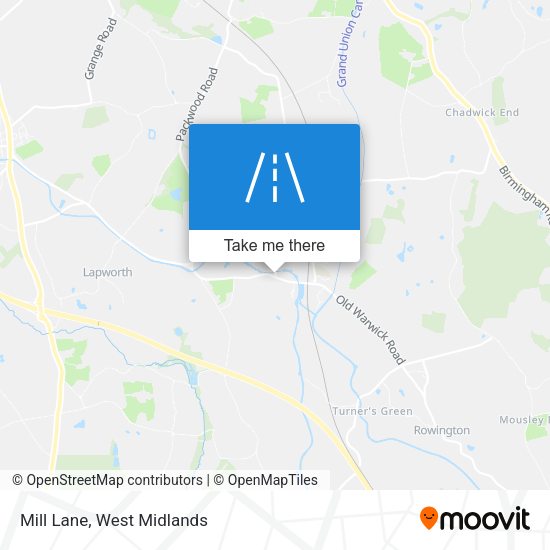 Mill Lane map