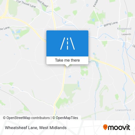 Wheatsheaf Lane map