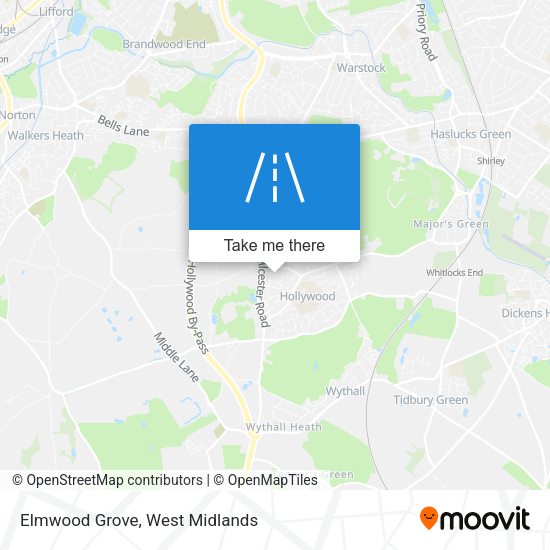 Elmwood Grove map