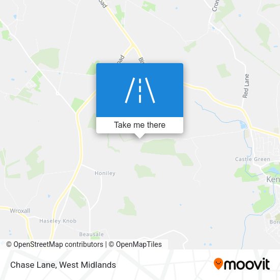 Chase Lane map