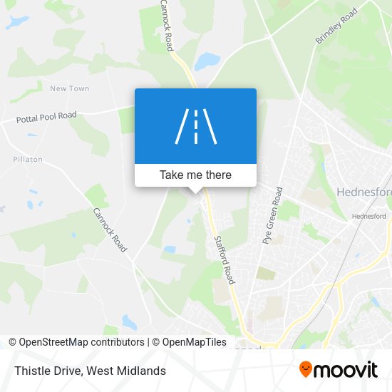 Thistle Drive map