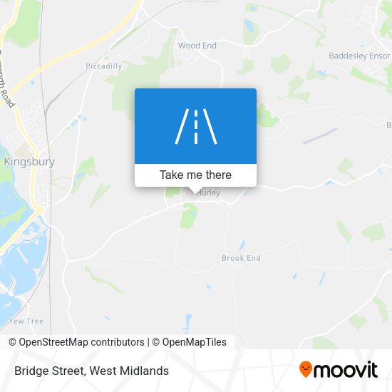 Bridge Street map