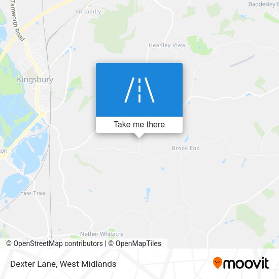 Dexter Lane map