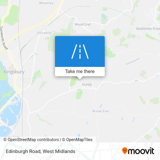 Edinburgh Road map