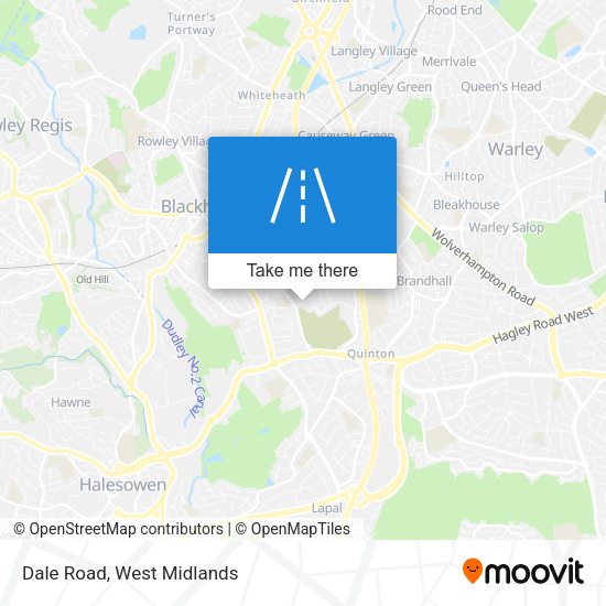 Dale Road map