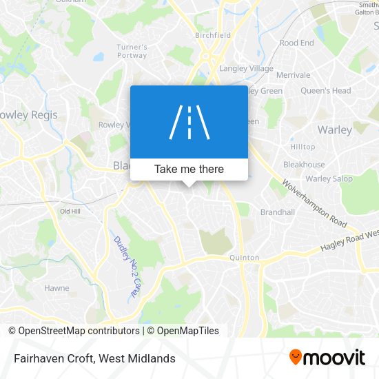 Fairhaven Croft map