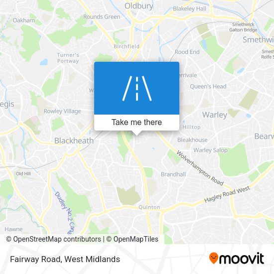 Fairway Road map