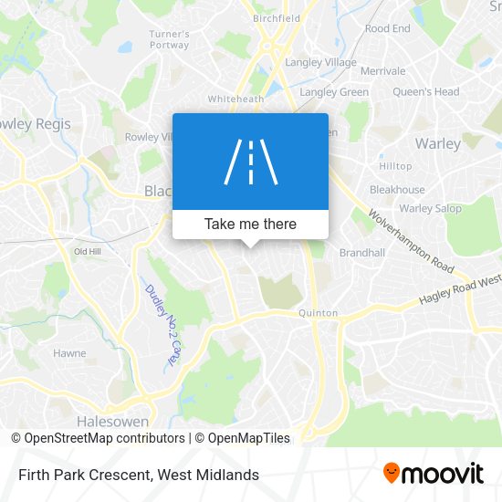 Firth Park Crescent map
