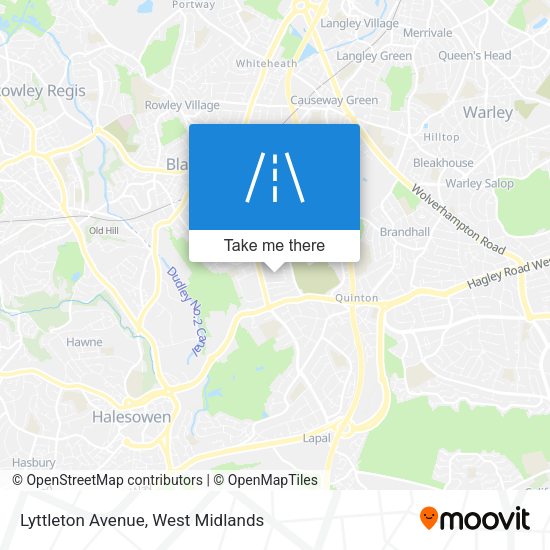 Lyttleton Avenue map