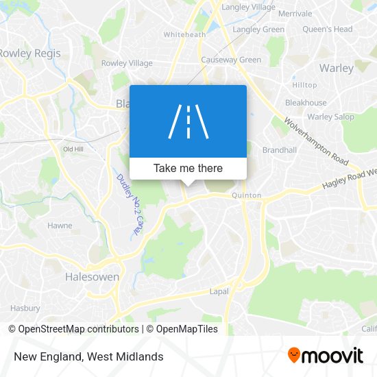 New England map