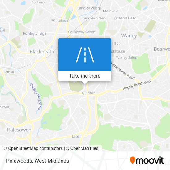 Pinewoods map