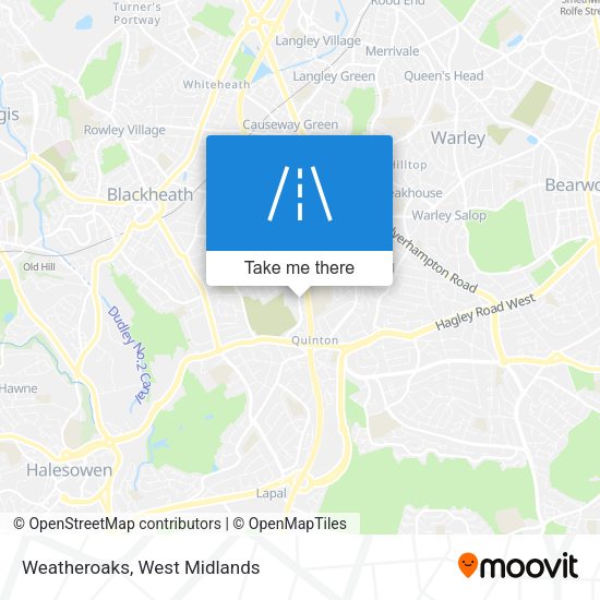 Weatheroaks map