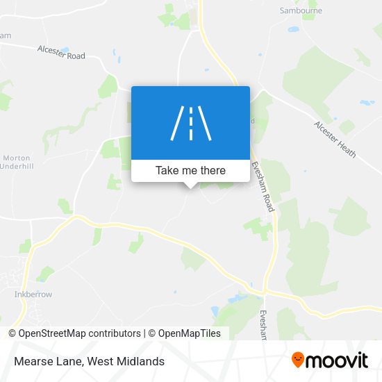 Mearse Lane map