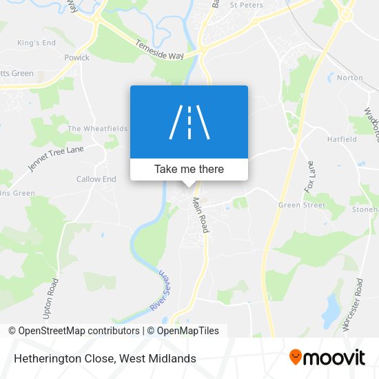 Hetherington Close map