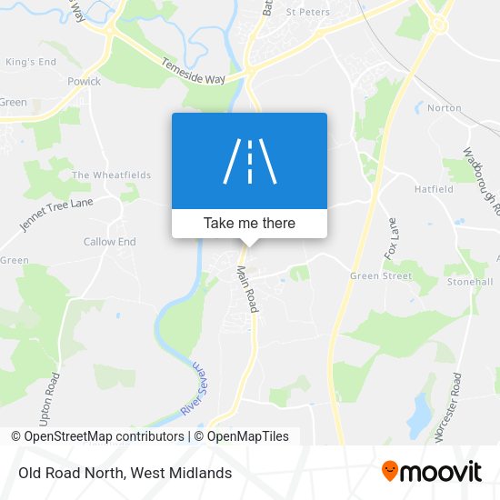 Old Road North map
