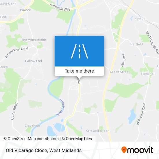 Old Vicarage Close map