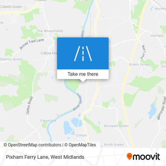 Pixham Ferry Lane map