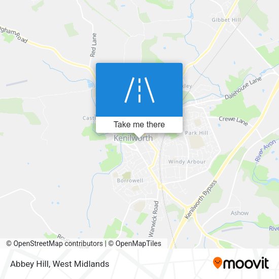 Abbey Hill map