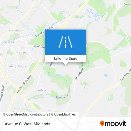 Avenue G map