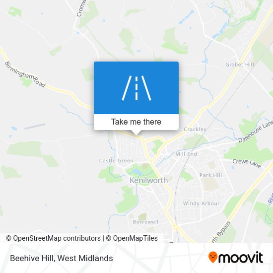 Beehive Hill map