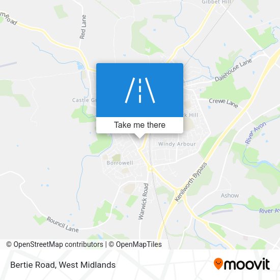 Bertie Road map