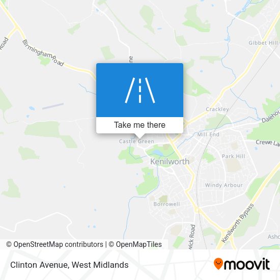 Clinton Avenue map