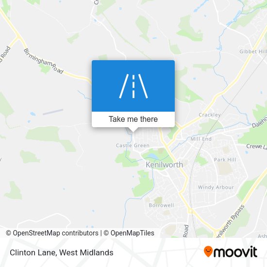 Clinton Lane map