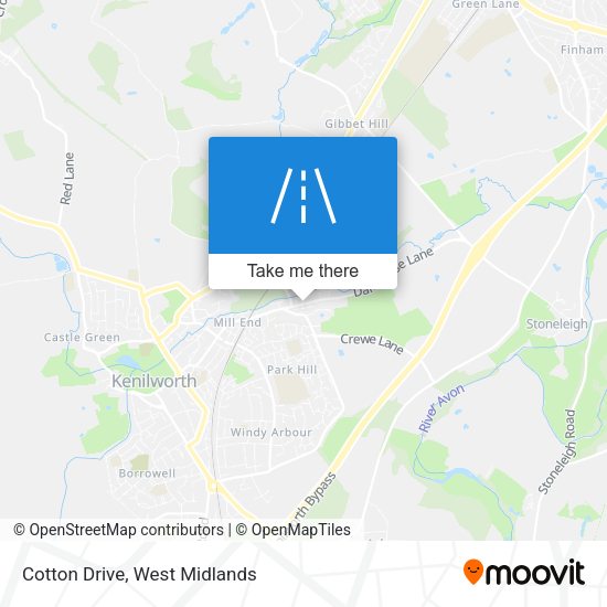 Cotton Drive map
