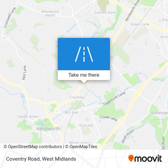 Coventry Road map