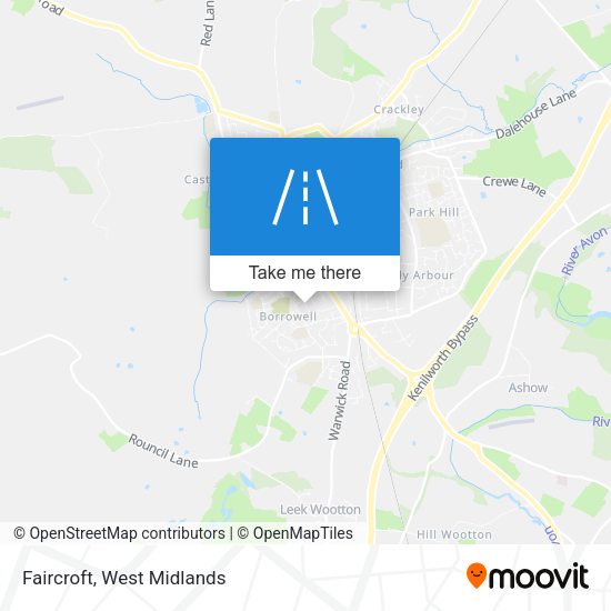 Faircroft map