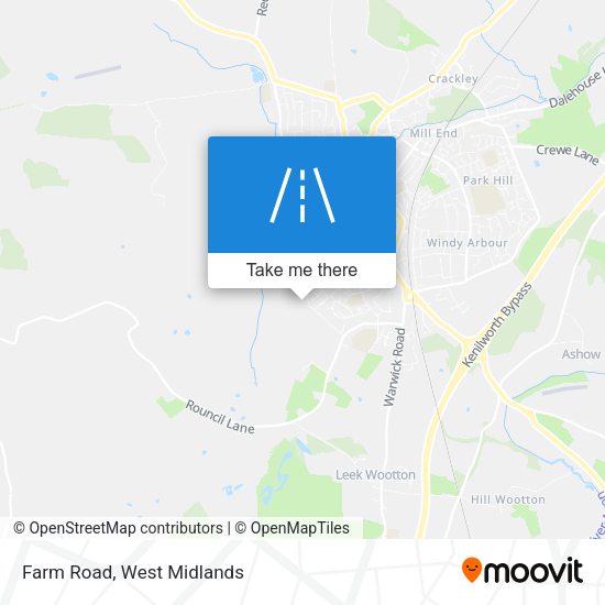 Farm Road map