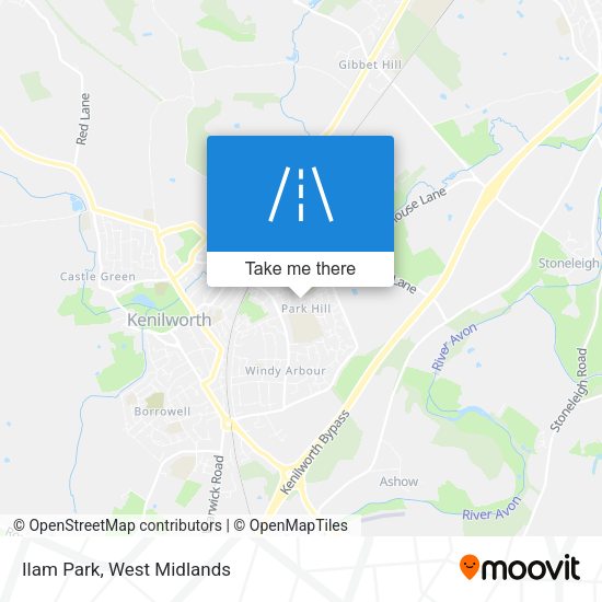 Ilam Park map